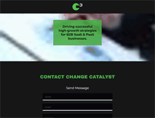 Tablet Screenshot of changecatalyst.com